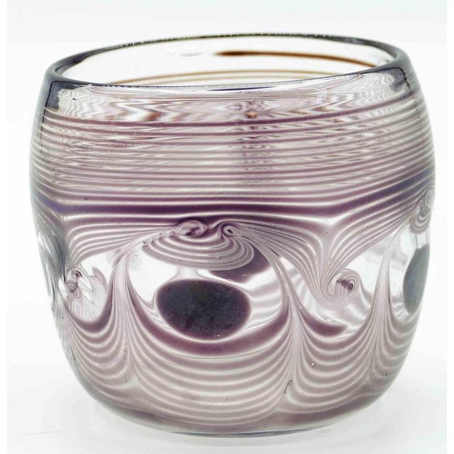 Art Glass Vase, Italy, 1987 For Sale - Image 3 of 5