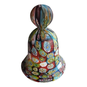 1970's Italian Millifiore Glass Bell