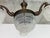 Vienna Secession Hanging Lamp in Brass and Glass, 1900 For Sale - Image 9 of 11