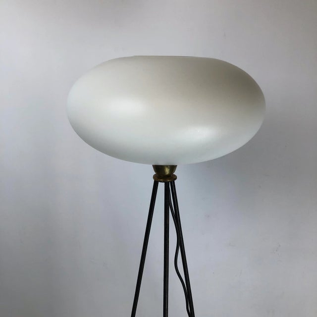 Italian Brass Floor Lamp from Stilnovo, 1950s For Sale - Image 12 of 18