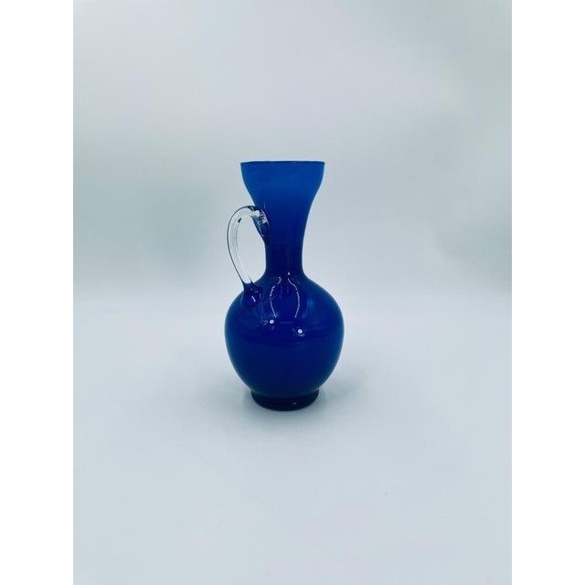 Vintage Art Glass Vase, 1975 For Sale - Image 3 of 10
