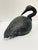 Figurative Vintage 1960s Black Ceramic Crane Bird Sculpture - Attributed to Enzo Alberton For Sale - Image 3 of 12