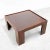 Wood Mid-Century Wood Italian Squared Table by Afra and Tobia Scarpa for Cassina, 1965 For Sale - Image 7 of 12