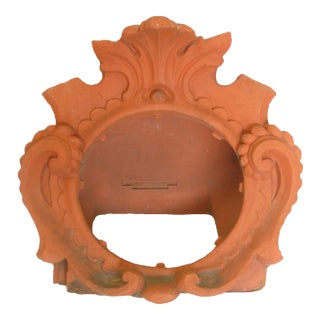 Antique French Terracotta Architectural Salvage Element For Sale