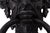 Black Large Gothic Cast Iron Devil Door Knocker, India, 1950s For Sale - Image 8 of 10
