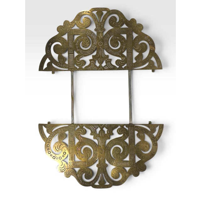 French Antique Rolling Expandable Brass Silverplate Trivet by Au Bon Marché Paris, Late 19th C. For Sale - Image 10 of 12