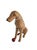 Tan Large 27" Life-Size Hand-Woven Wicker Airedale Terrier Sculpture — Made in the Philippines For Sale - Image 8 of 12