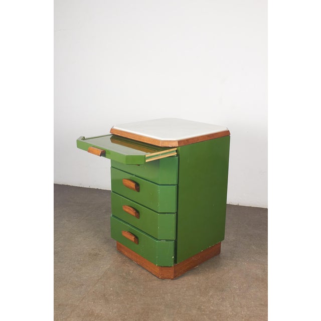 Desk with Chest of Drawers attributed to Giotto Stoppino, 1960s, Set of 2 For Sale - Image 15 of 18
