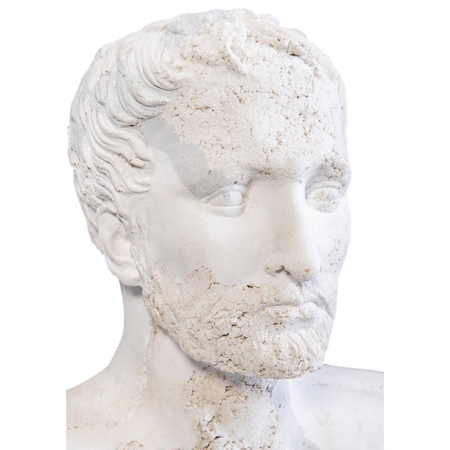 Traditional Maitland-Smith Young Emperor Bust For Sale - Image 3 of 5
