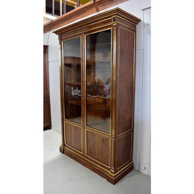 19th Century Louis XVI Style Mahogany Cabinet For Sale - Image 3 of 18