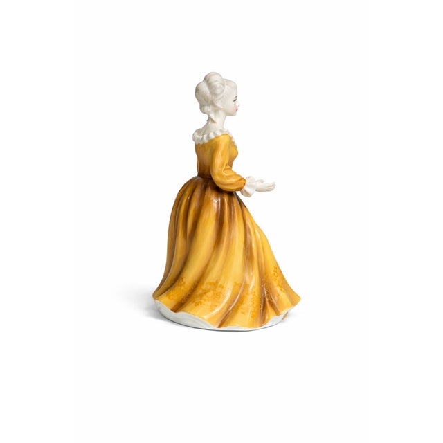 Royal Doulton “Kirsty” Hn2381 by Peggy Davies – 1970 English Bone China Figurine For Sale In New York - Image 6 of 6