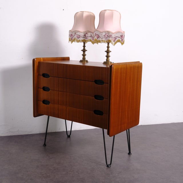 Table Lamps with Beads, 1960s, Set of 2 For Sale - Image 10 of 18