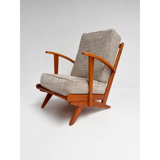 Mid-Century Spindle Lounge Chair, 1960s For Sale - Image 14 of 18