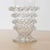 Transparent 1930s Spanish Scalloped Glass Vase For Sale - Image 8 of 10