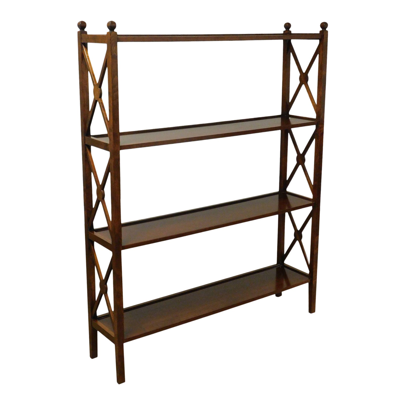 Grange French Cherry 4 Tier Bookshelf Chairish