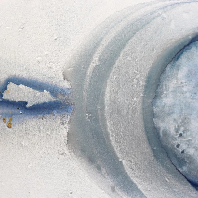 Abstract "Centered Light" Contemporary Original Abstract Acrylic Painting by Clara Berta For Sale - Image 3 of 9