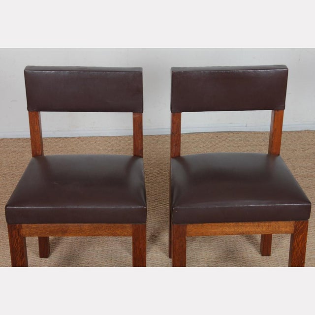 Vintage Chairs by Emiel Veranneman, 1960, Set of 4 For Sale - Image 4 of 9