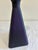 Bold vintage amethyst glass decanter from Mexico. Tall geometric form with a tapered body and original stopper. The rich...