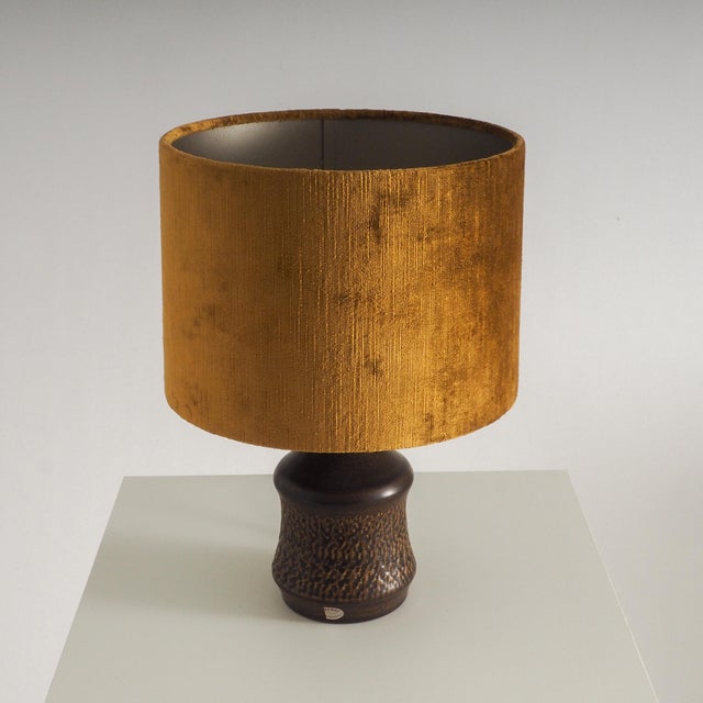 Swedish Ceramic Table Lamp by Henry Brandi for Vejbystrand, 1960s For Sale - Image 9 of 14