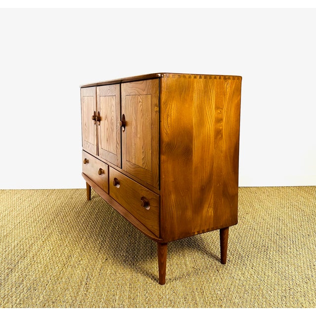 Vintage Scandinavian High Sideboard from Ercol, 1960s For Sale - Image 10 of 17