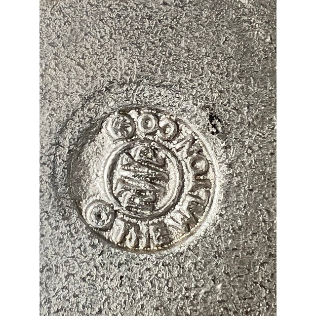 Silver 1990s Wilton Armetale Platter and Bowl Set- 2 Pieces For Sale - Image 8 of 8