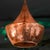 Late 20th Century Hand-Hammered Copper Pendant Light, 1990s For Sale - Image 9 of 10