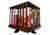 Antique Victorian Revolving Tabletop Bookcase with in-Lay Flame Mahogany For Sale - Image 9 of 15