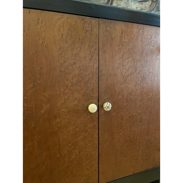 Blackened Wood Cabinet by Georges Henri Laurent, 1880s For Sale - Image 6 of 16