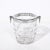 This bold and glamorous Mid-Century Modernist Cut Crystal Ice Bucket Originates from France, Circa 1950. Featuring a rim...