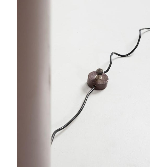 Mid-Century Modern Oracolo Floor Lamp in Metal and Blown Glass by Gae Aulenti for Artemide, Italy, 1970s For Sale - Image 3 of 10