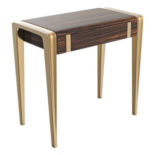 "Micra" Credenza & Console With Bronze For Sale