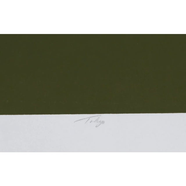 Robert Squeri, Tokyo 4, Silkscreen For Sale - Image 4 of 6