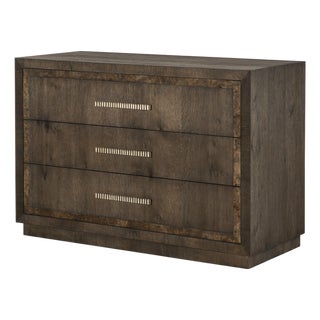 Century Furniture Monterey 3 Drawer Chest - Dark For Sale