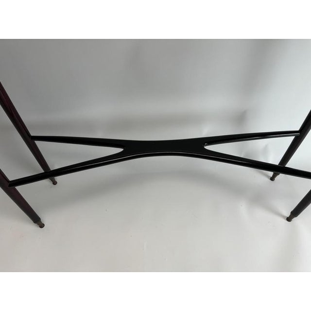 1950s Mid-Century Italian Console Table in the style of Paolo Buffa, Italy, 1950s For Sale - Image 5 of 12