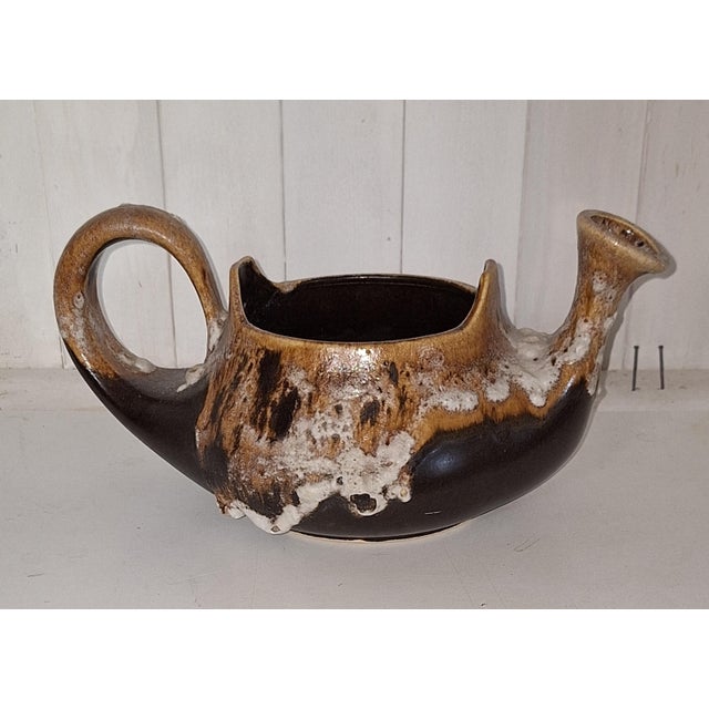 Vintage Fat Lava Ceramic Planter by Rudolph Ratekau, 1970s For Sale - Image 4 of 6