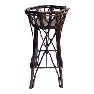 Circa 1930s Twig Plant Stand For Sale