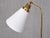 Brown Brass and Elm Model 547 Floor Lamp by Hans Bergström for Ateljé Lyktan, Sweden, 1940s For Sale - Image 8 of 11