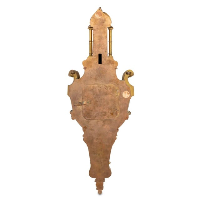 Louis XVI Style Cartel Clock For Sale - Image 4 of 4