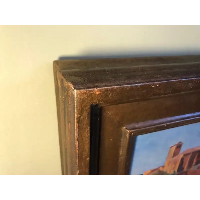 Signed Painting of the Aragon Region in Spain C.1931 For Sale - Image 11 of 13