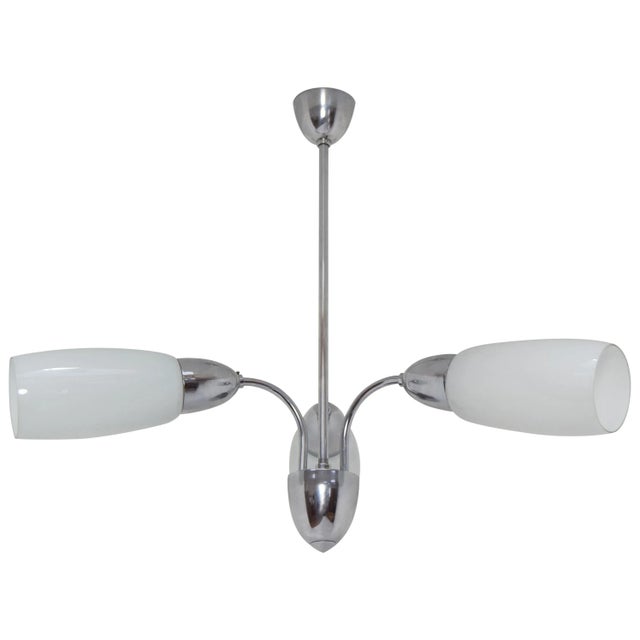 Mid-Century Chandelier from Elektroinstala Decin, 1970s For Sale - Image 10 of 10