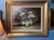 Wood Vintage Oil on Board, Still Life Art Floral, Framed and Signed For Sale - Image 7 of 8
