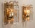 Small Palazzo Wall Lights in Gilt Brass attributed to J. T. Kalmar for Kalmar, 1970s, Set of 2 For Sale - Image 6 of 9