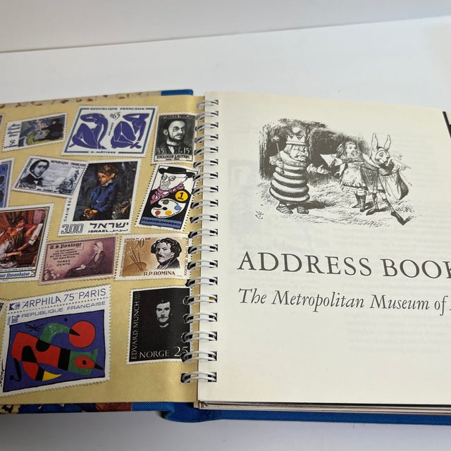 1989 Met Museum Address Book For Sale - Image 4 of 12