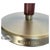2020s Ralph Lauren Brass and Leather Candlestick Table Lamps, Pair For Sale - Image 5 of 7