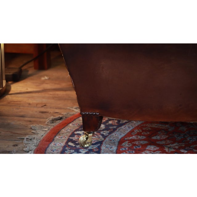 Bulgari Club Chairs in Leather from George Smith, 2010s, Set of 2 For Sale - Image 4 of 18