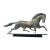 Antique American Large Gilt Copper Horse Weathervane For Sale