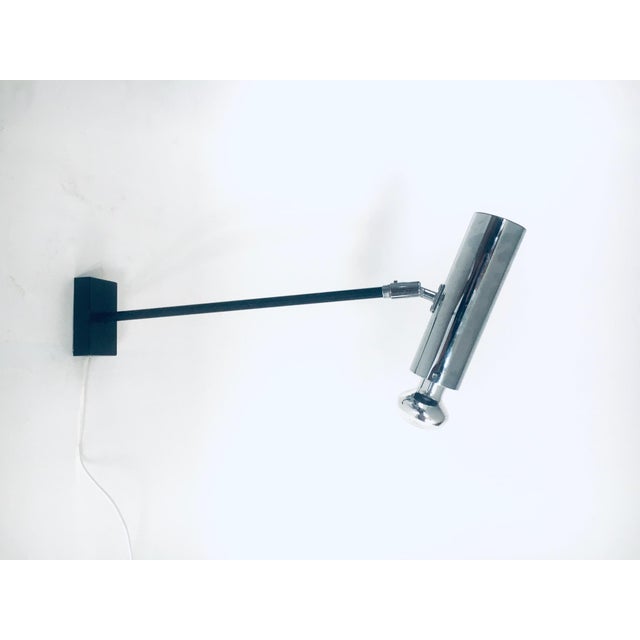 Mid-Century Modern Design Chrome Spot Wall Lamp, 1960s For Sale - Image 10 of 14