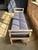 Mid 20th Century Vintage Rustic Daybed Bench With Wool Plaid Upholstery For Sale - Image 5 of 9