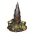 Vintage Chinese Gilt Bronze Bamboo Shoot & Coin Sculpture - "Rising Fortune" Motif For Sale