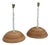 Round Marrow Pendants, Italy, 1970s, Set of 2 For Sale
